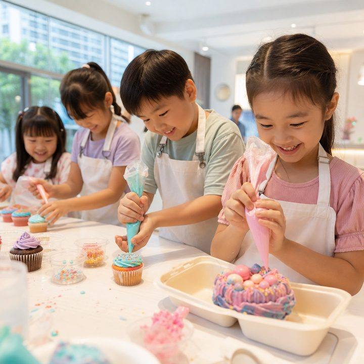 Kids cooking holiday camp