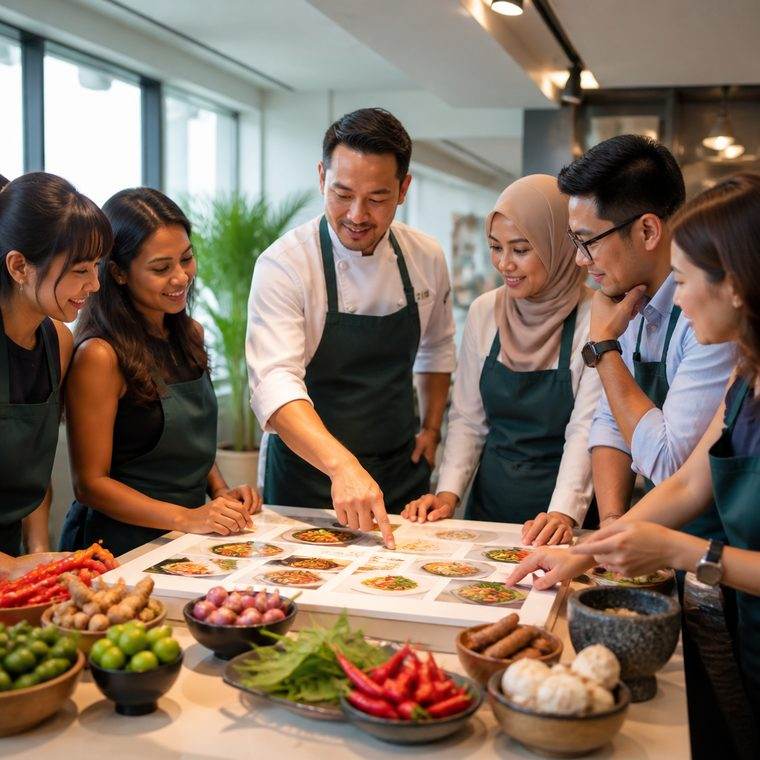 Custom Programme cooking activity in Singapore